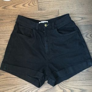 🦋3/$40 American apparel black shorts